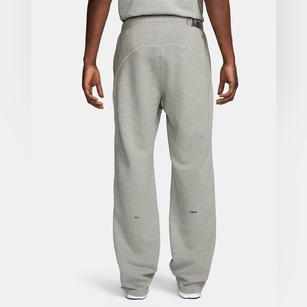 NEW Nike x NOCTA Men’s Fleece CS Open Hem Sweatpant Size MEDIUM Dark Grey Pants - Picture 5 of 7